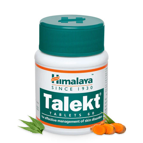 Himalaya Talekt skin problems 60 tablets INDIAN