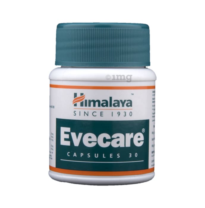 Himalaya Wellness Pure Herbs Evecare Capsule 30p capsules INDIAN