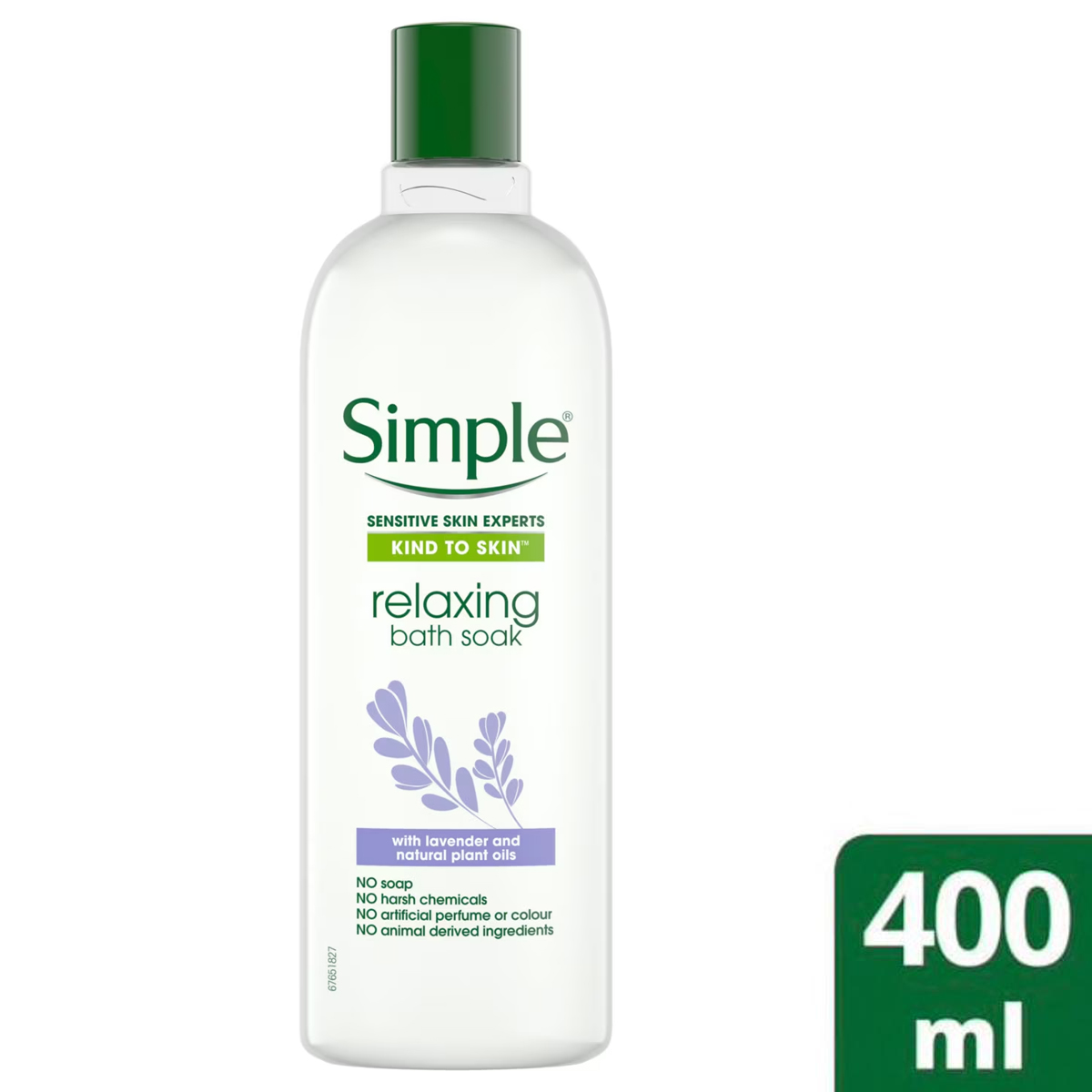 Simple Kind To Skin Relaxing Bath Soak 400ml INDIAN 184086549