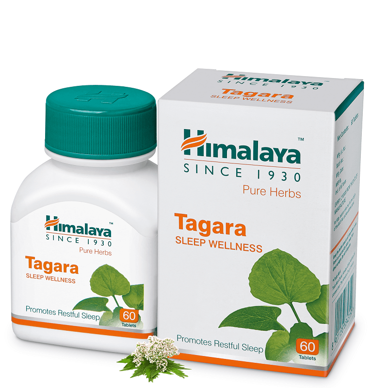 Himalaya Wellness Pure Herbs Tagara - 60 Tablets INDIAN