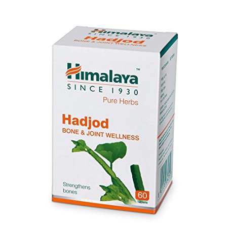 Himalaya Wellness Pure Herbs Hadjod Bone & Joint Wellness - 60 Tablet INDIAN