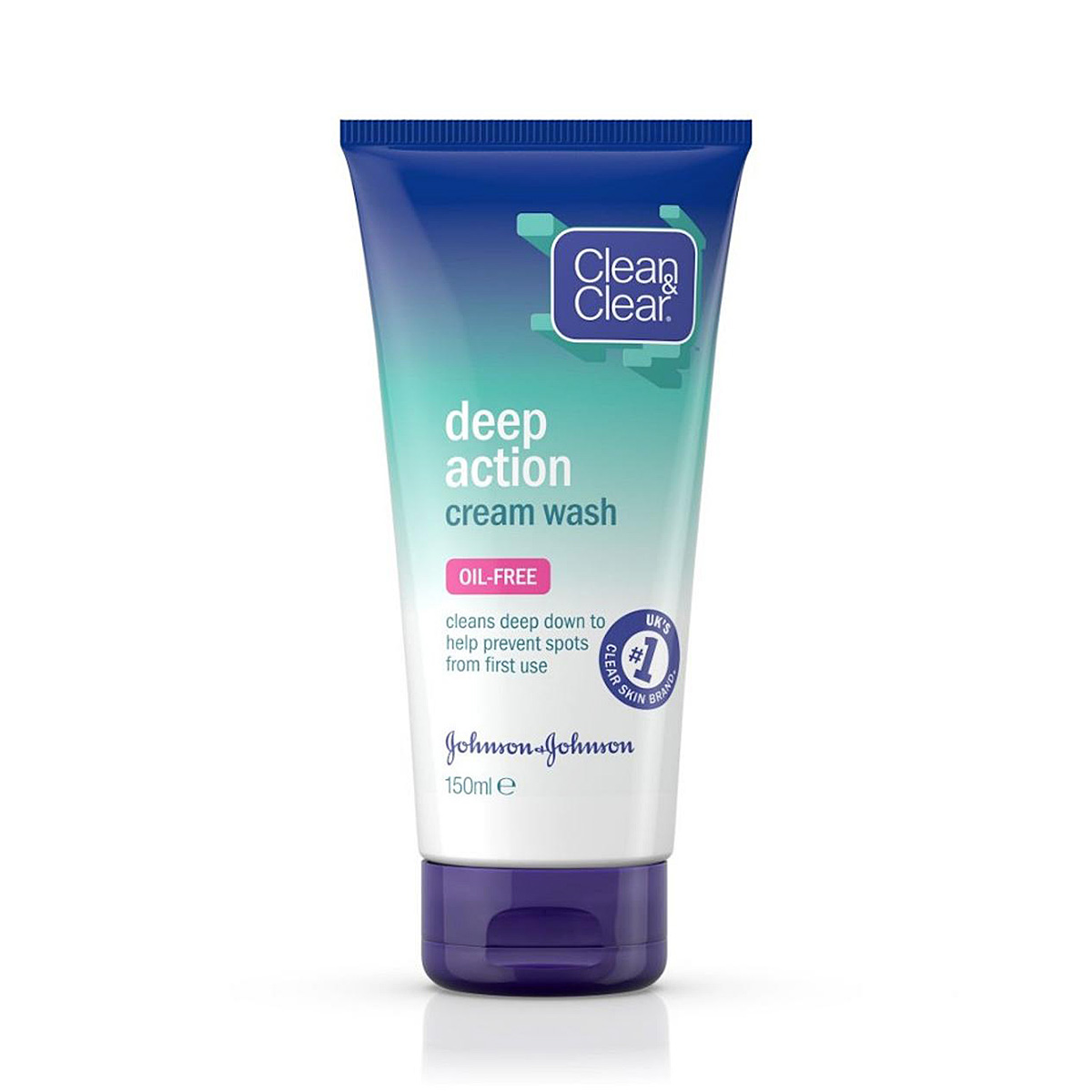 Clean & Clear Deep Action Oil Free Cream Wash 150ml FRANCE 256625653