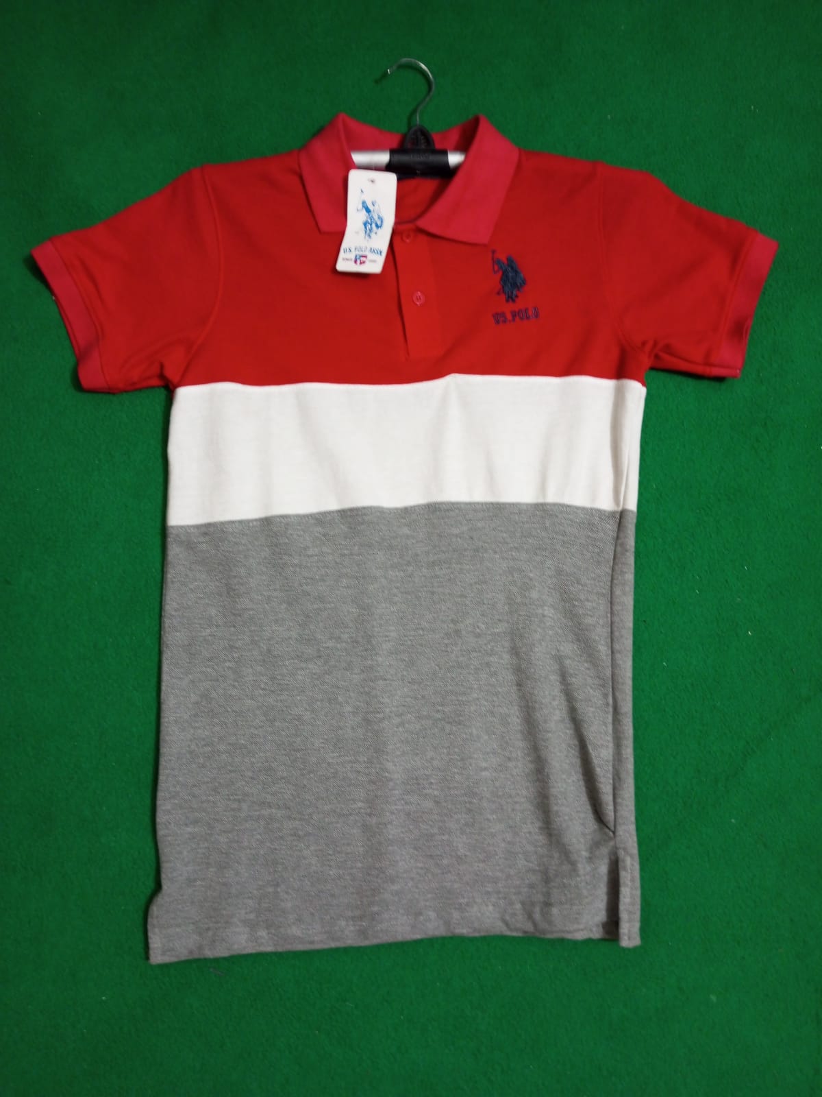 U.S Polo T - Shirt Tricolor Size - L