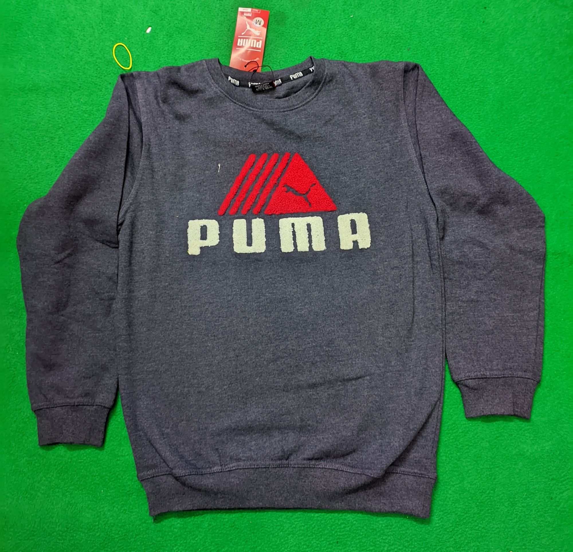 Puma Sweatshirt For Men Gray colour Size - L