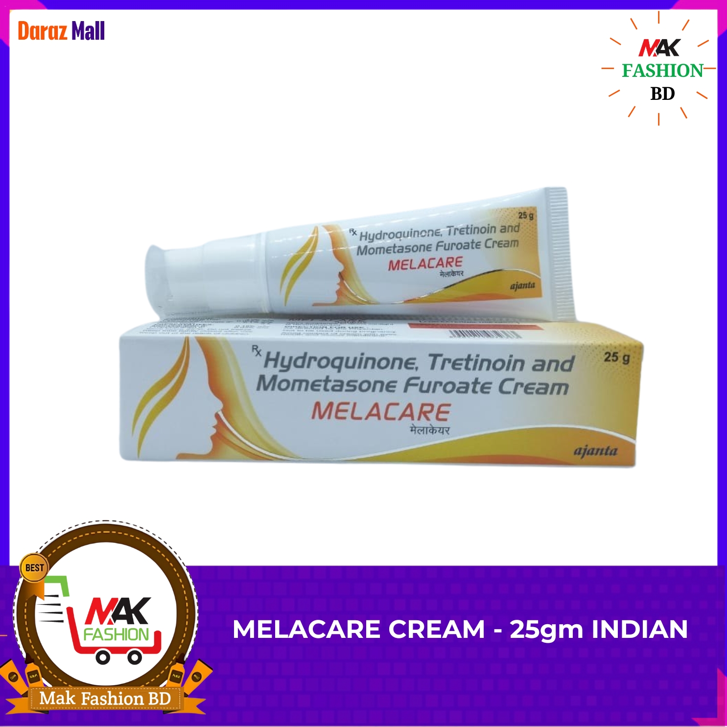 MELACARE CREAM 25gm INDIAN  -223431028