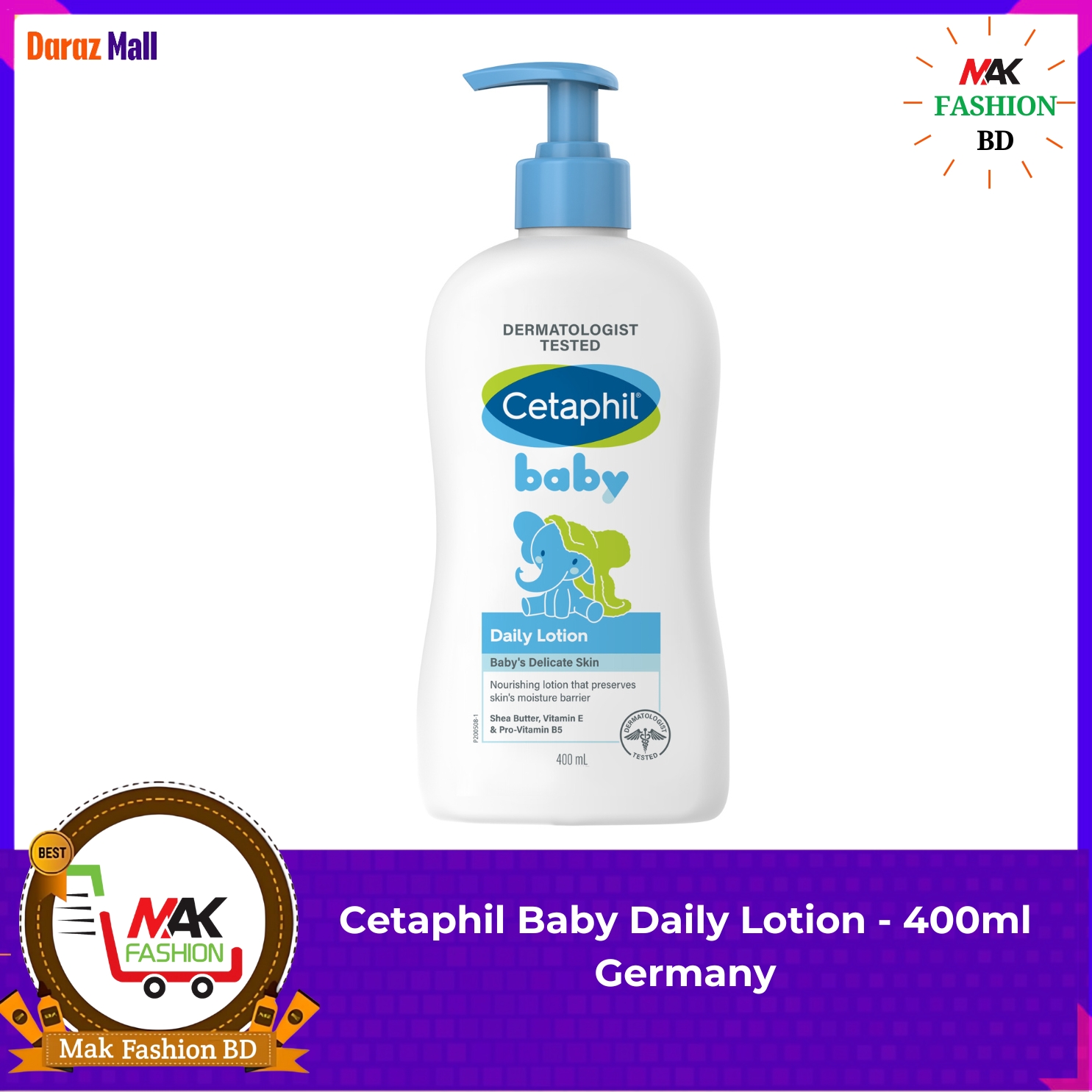 Cetaphil Baby Daily Lotion 400ml GERMANY  275928037