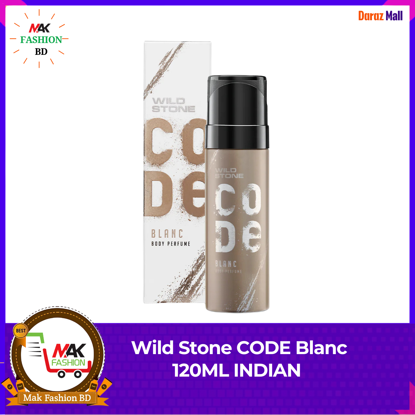Wild Stone CODE Blanc 120ML INDIAN 503967009