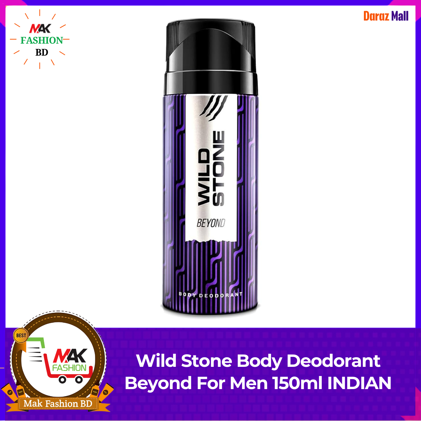 Wild Stone Body Deodorant Beyond For Men 150ml INDIAN 385187811