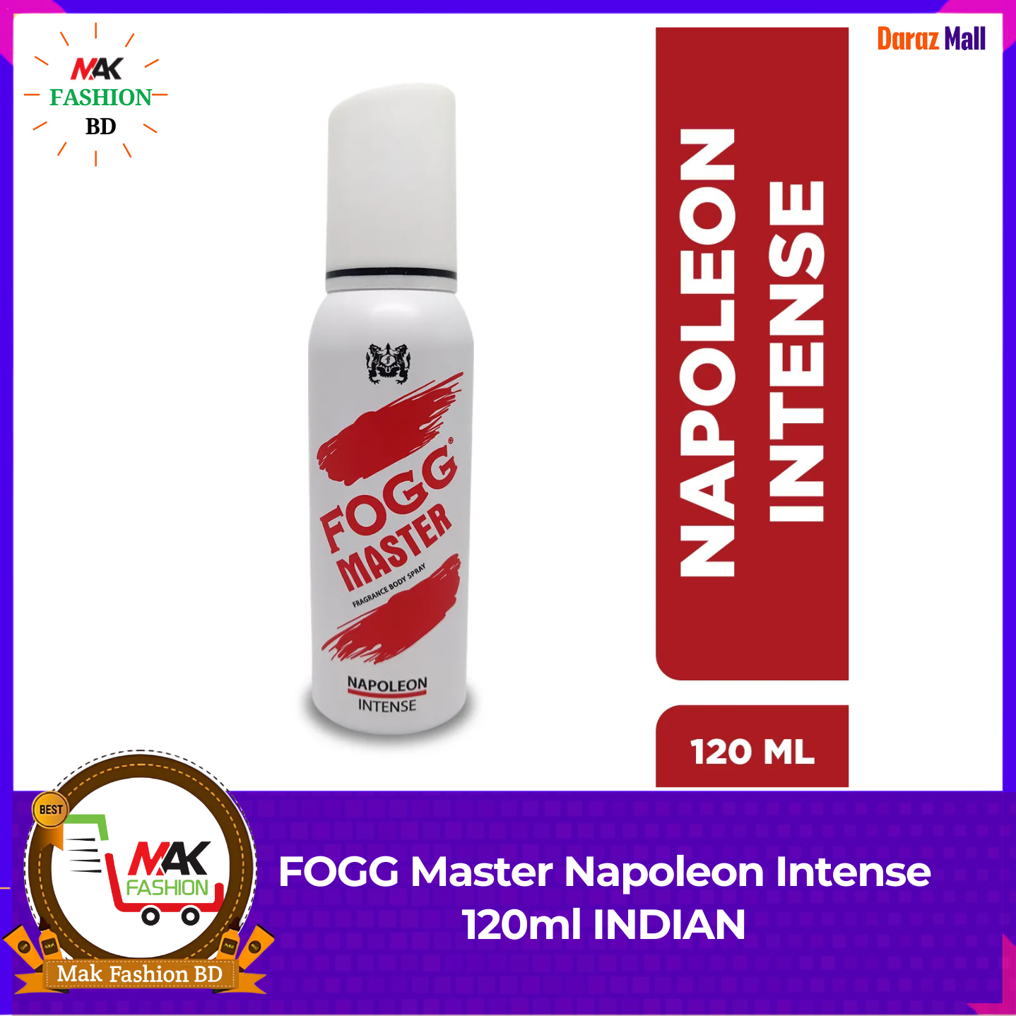 FOGG Master Napoleon Intense 120ml INDIAN  363018482
