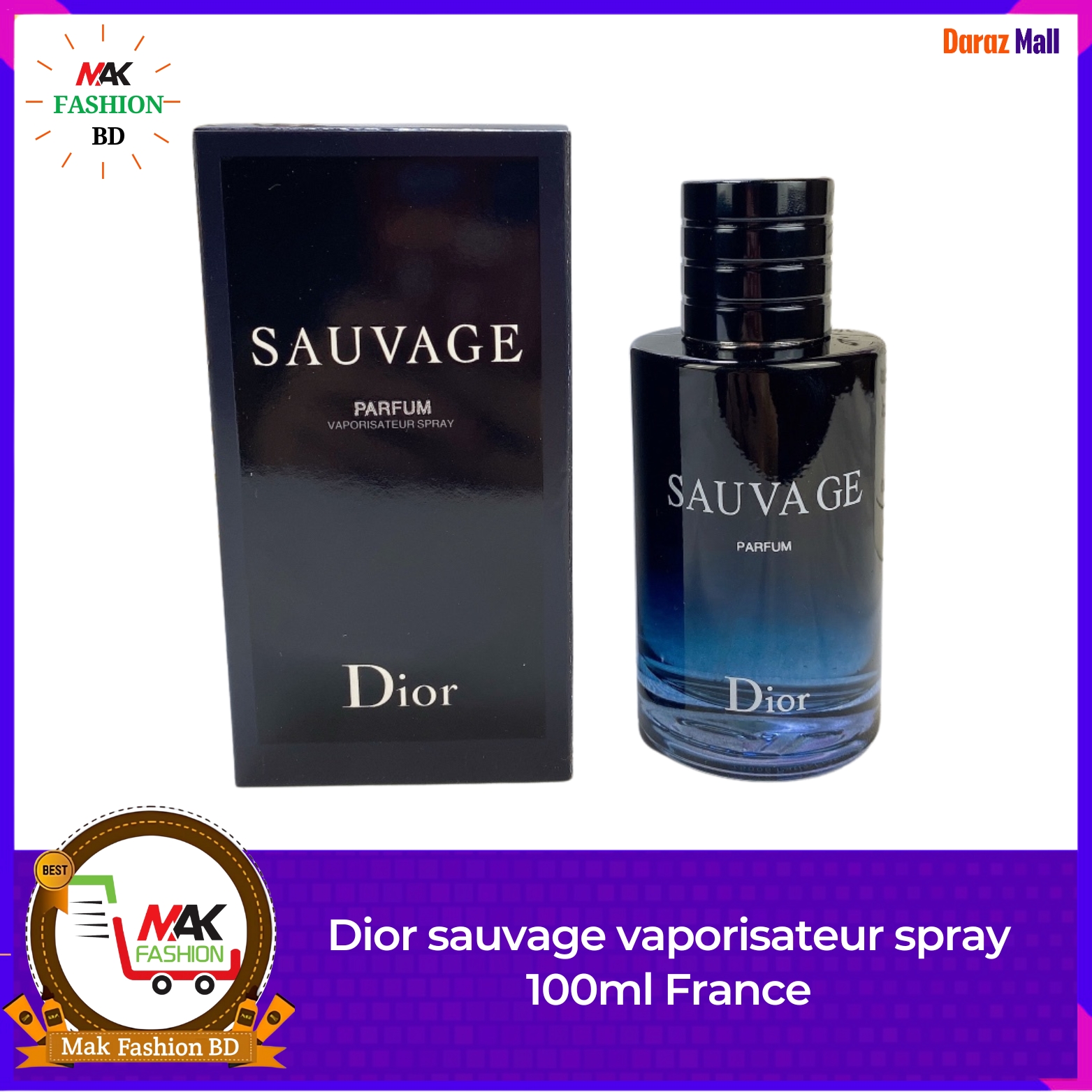 Dior Sauvage Eau De Toilette Vaporisateur Spray 100ml France  531144575