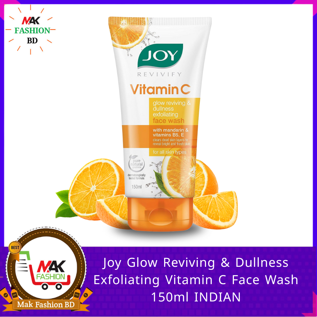 Joy Glow Reviving & Dullness Exfoliating Vitamin C Face Wash 150ml INDIAN 452288997